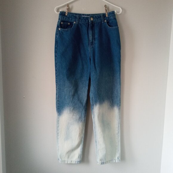 NA-KD Dip High waisted Dye Jeans Size EU 38 U.S. 6 - Picture 3 of 11